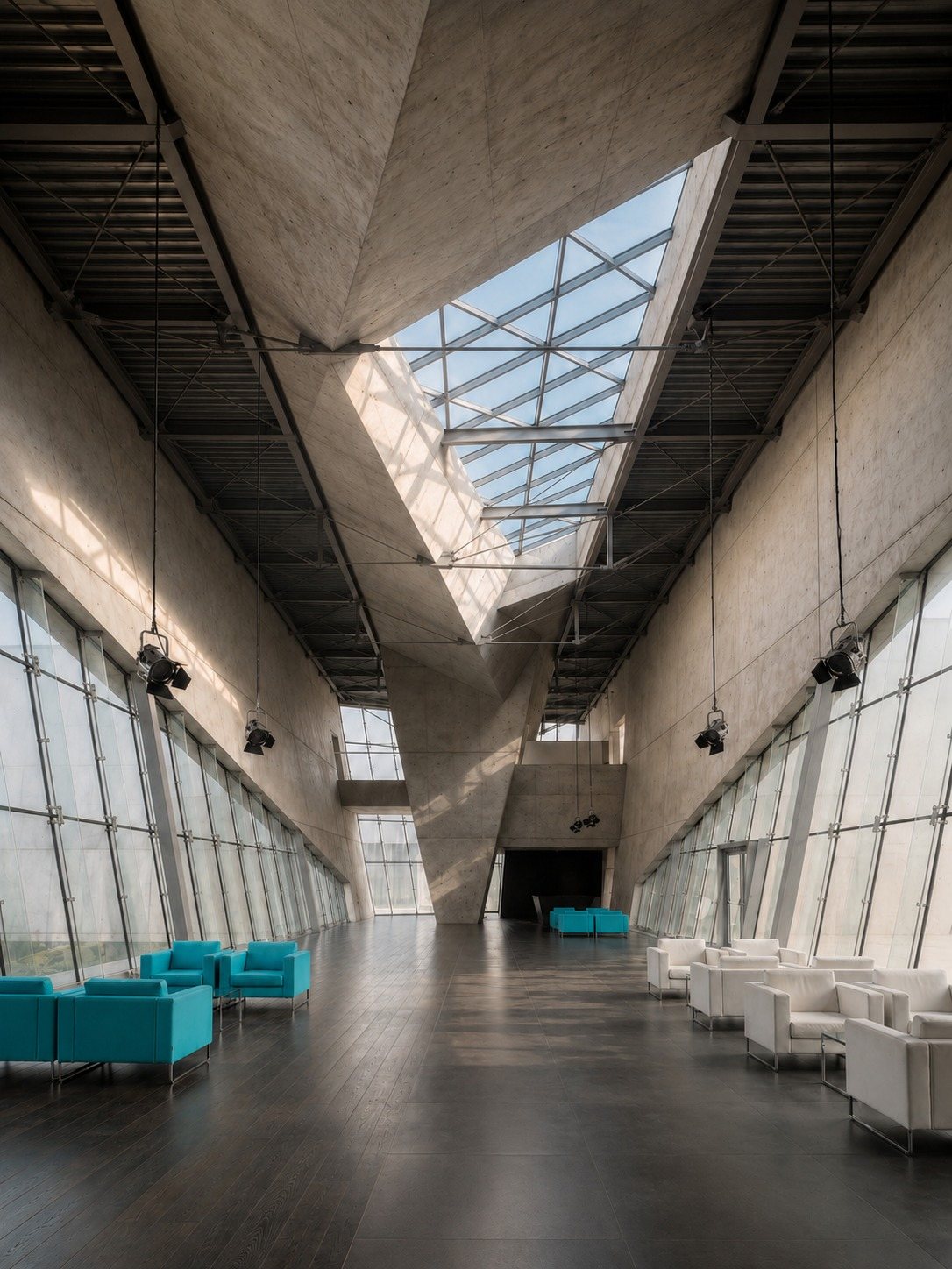 Luz cenital, espacio contenido